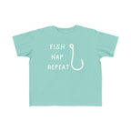 Fish, Nap, Repeat | Toddler Fishing Shirt