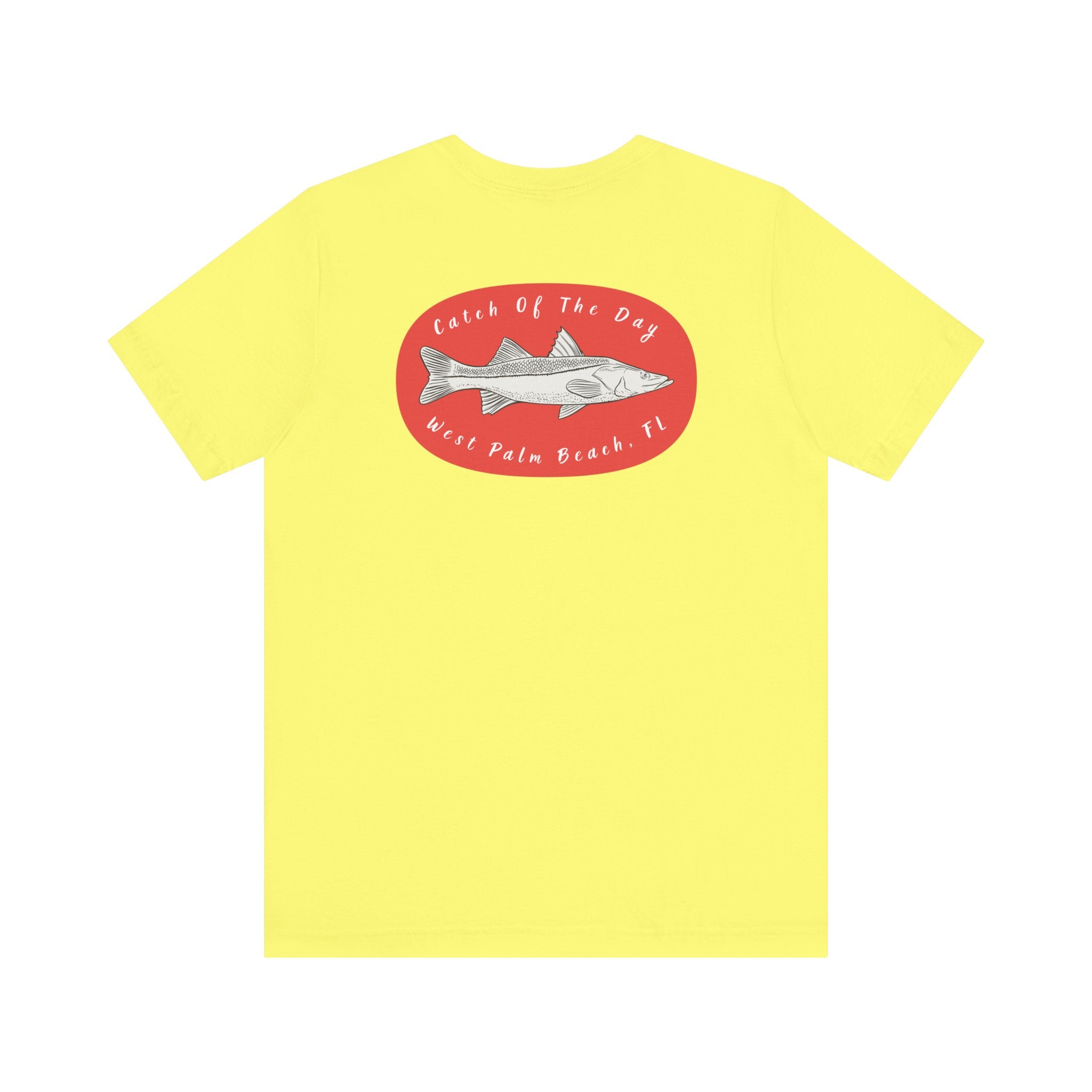 "West Palm Beach, Fishing Catch Of The Day" - Fishing T Shirts