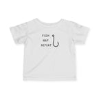 Fish Nap Repeat | Baby Fishing Shirts