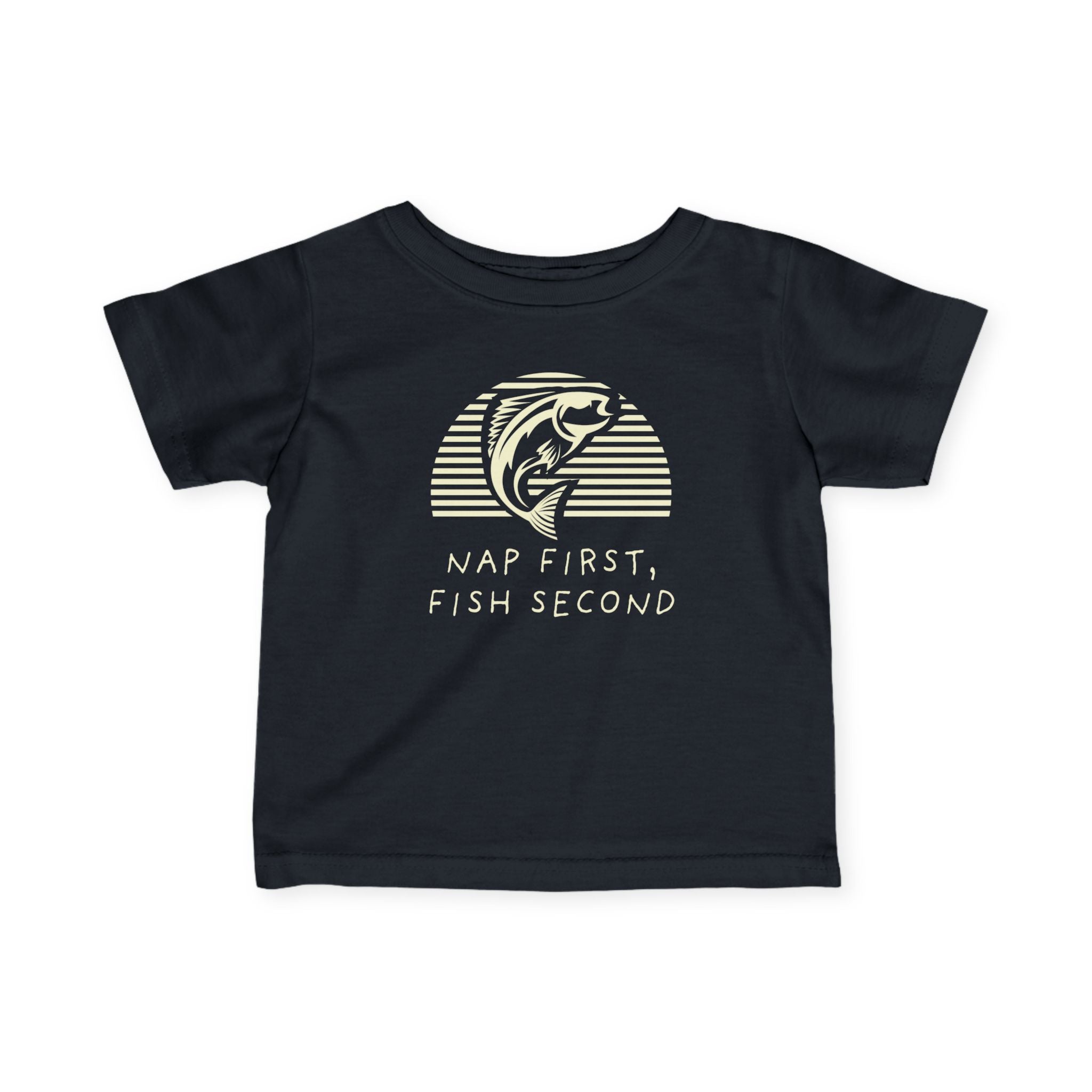 Nap First, Fish Second | Baby Fishing Shirts