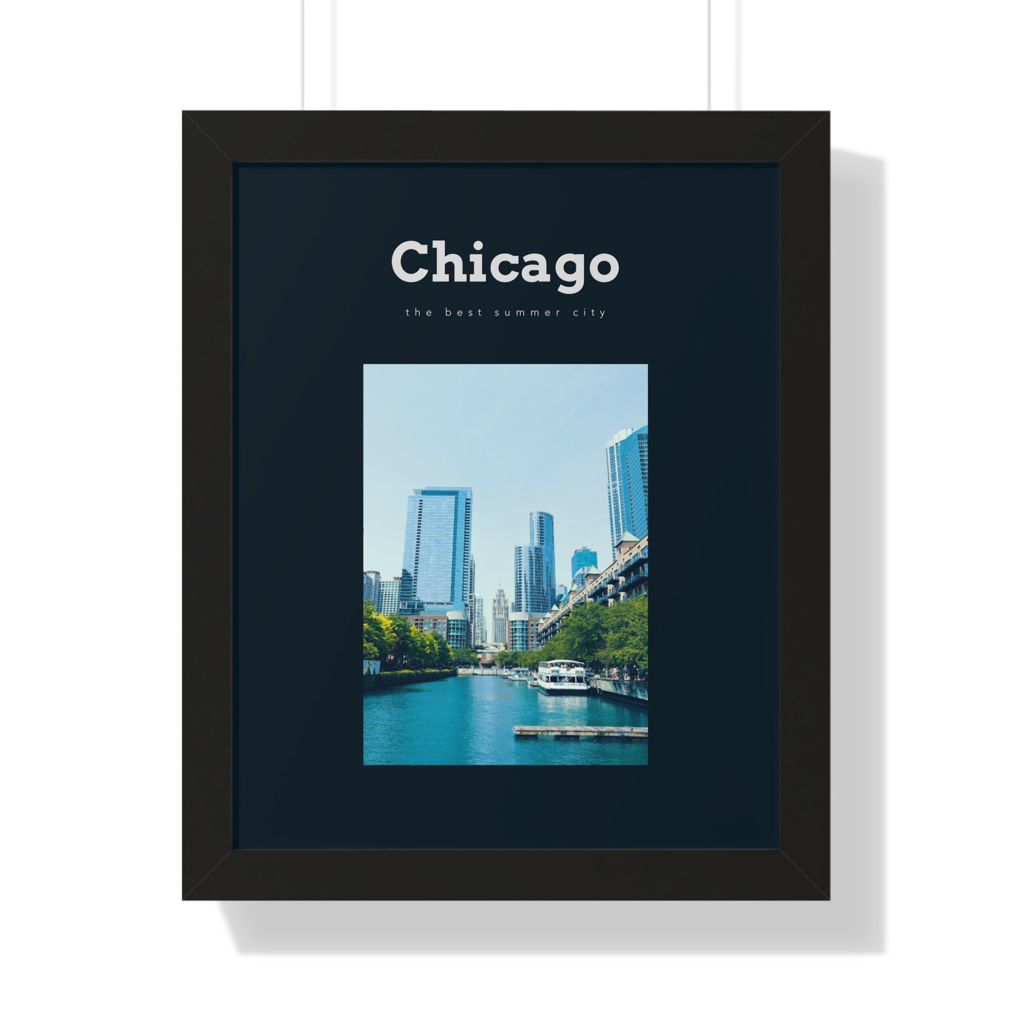 Chicago is "The Best Summer City" - Chicago Wall Art - Chicago CIty Wall Art