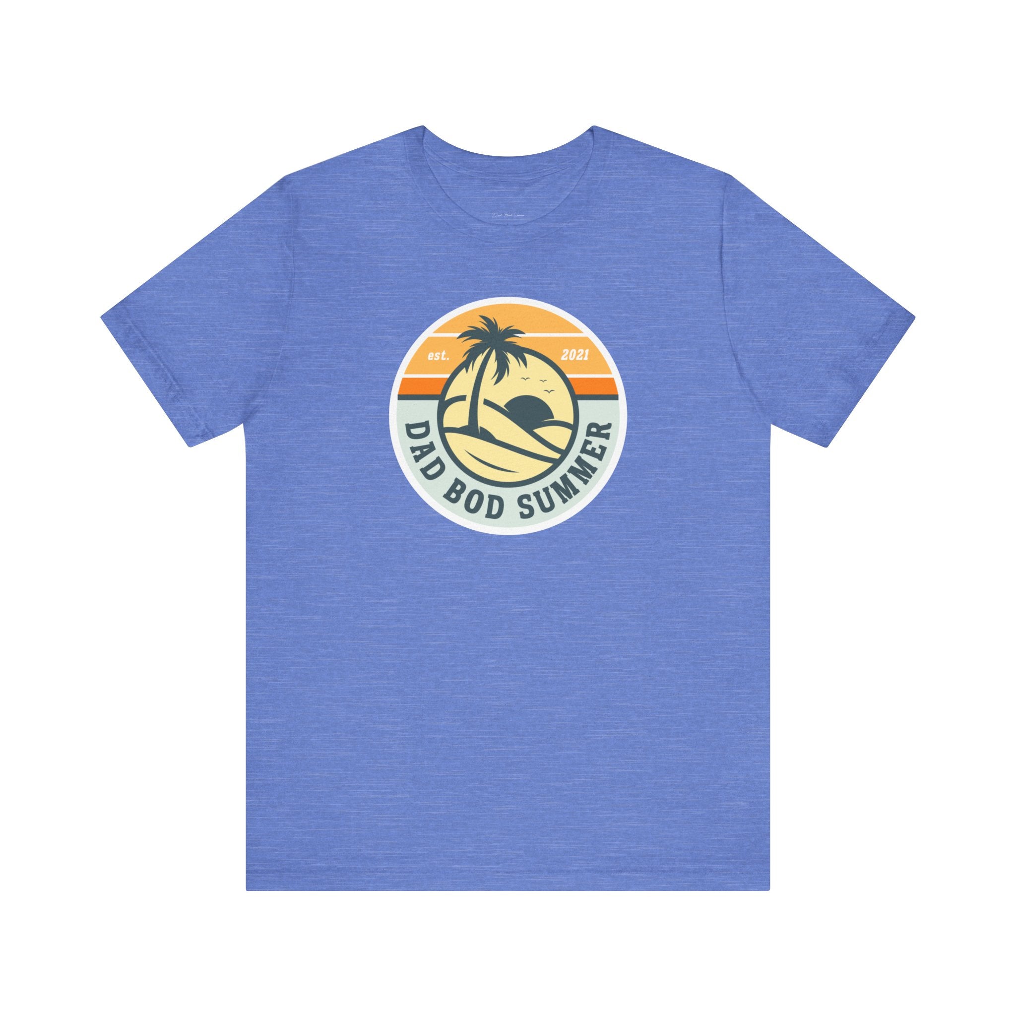Dad Bod Summer Beach Shirt - Palm Tree Shirt