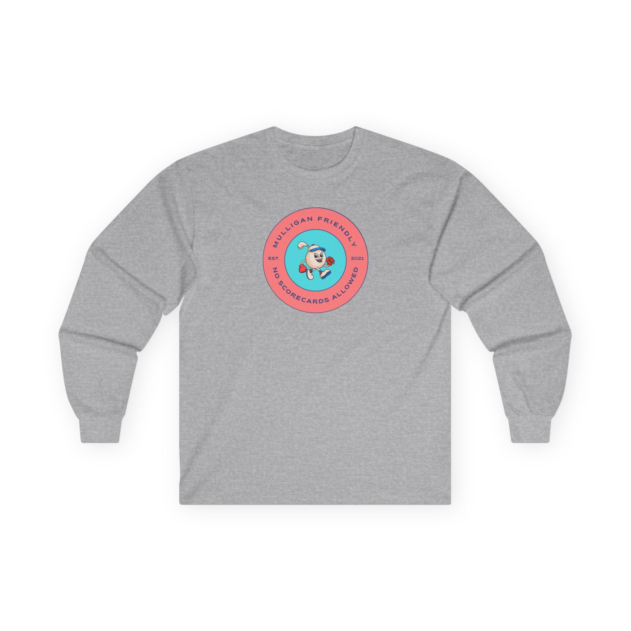 "Mulligan Friendly" - Long Sleeve Golf Shirt