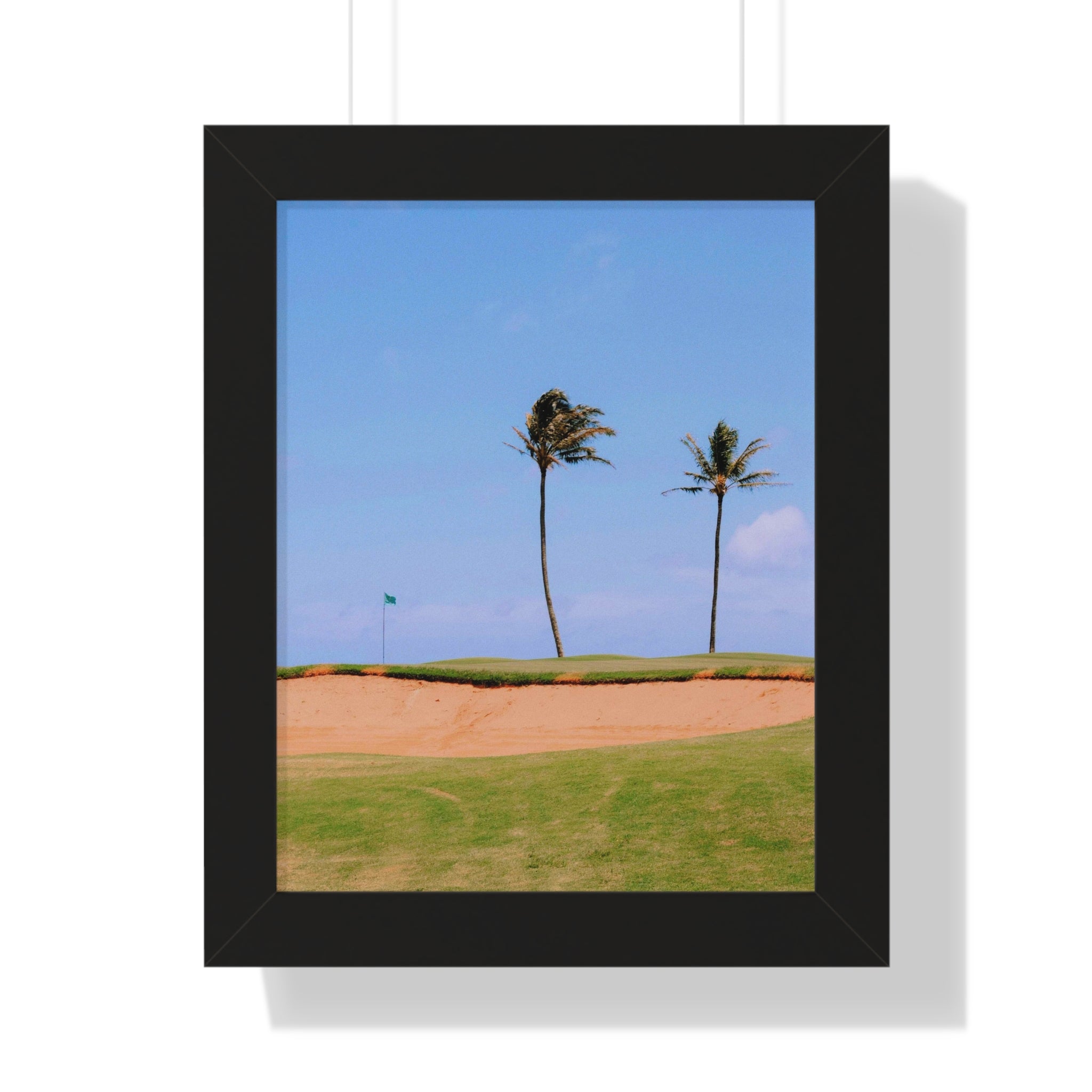 "Beach Golf Course" - Golf Wall Art