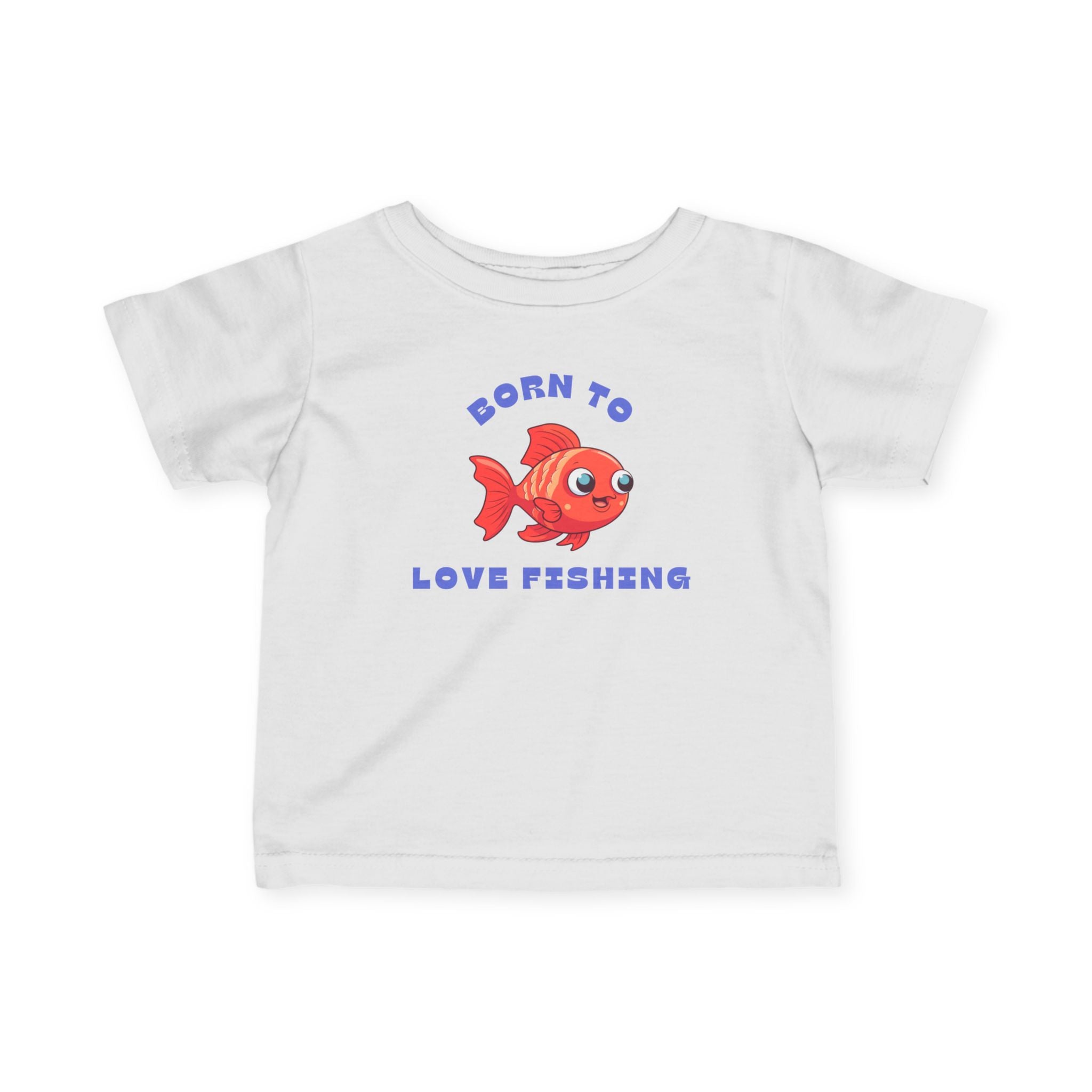 Born To Love Fishing | Baby Fishing Shirts