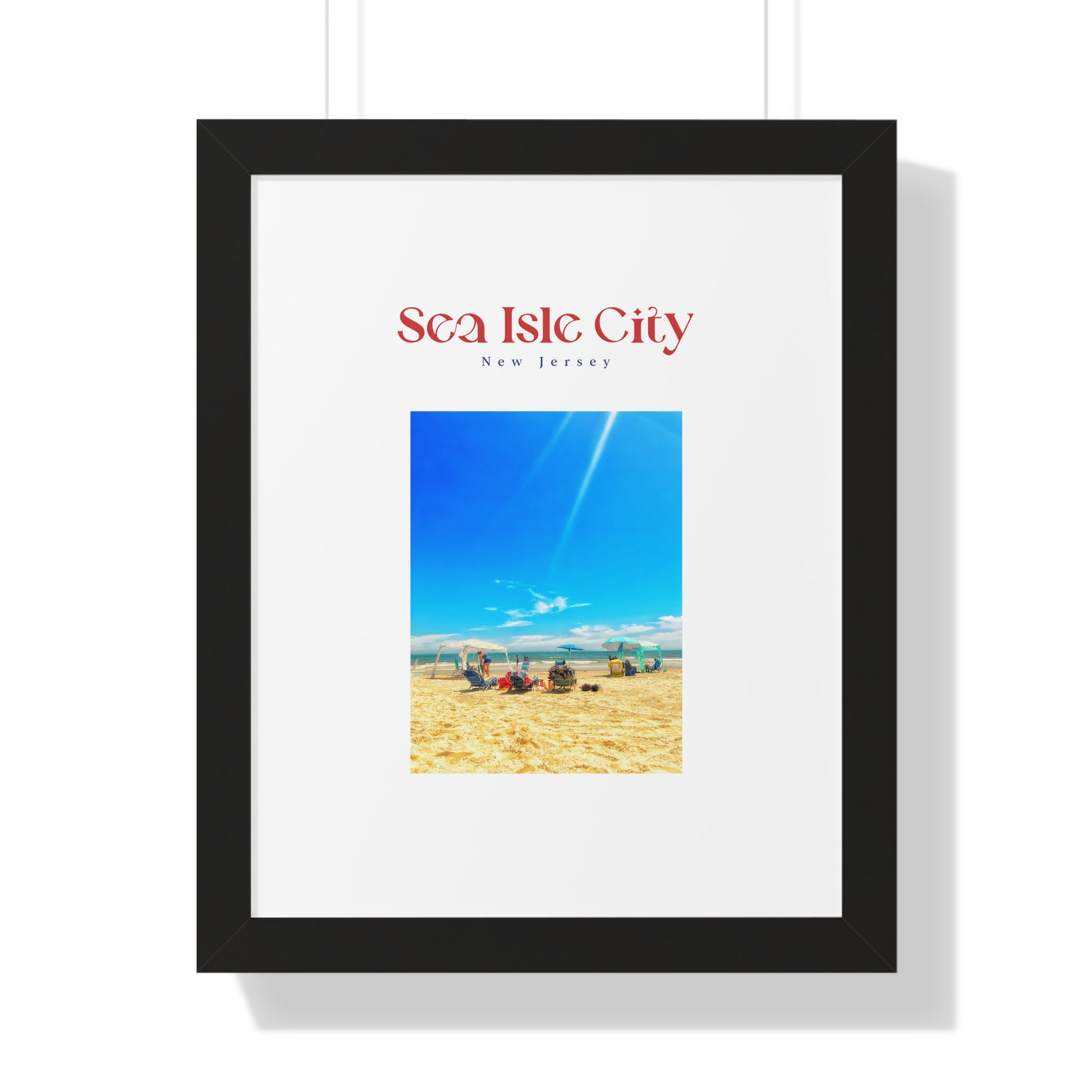 45th Street Beach - Sea Isle City Wall Art - Beach House Wall Art - Sea Isle City