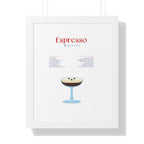 Espresso Martini Wall Art - Espresso Martini Art - Espresso Martini Clip Art