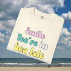 Sea Isle City Shirt that says "Smile, You're In Sea Isle"