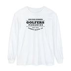 "Pebble Beach, Golfers Paradise" - Long Sleeve Golf Shirt