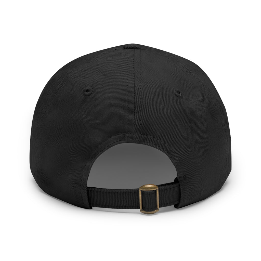 Short King Summer Hat with Leather Patch - Dad Bod Summer