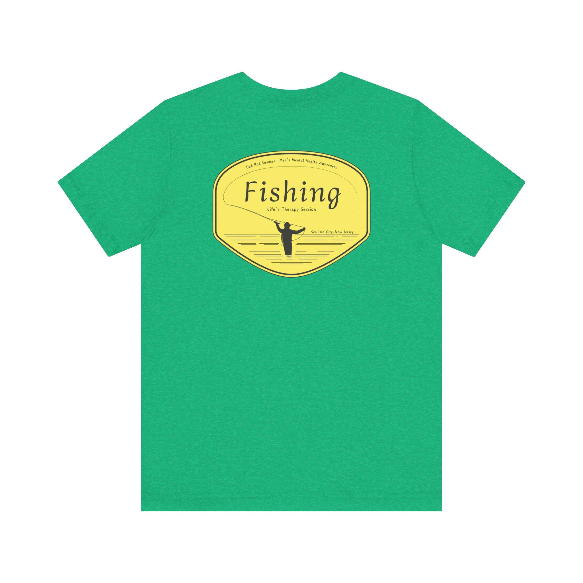 "Fishing, Life's Therapy Session" - Fishing T Shirts