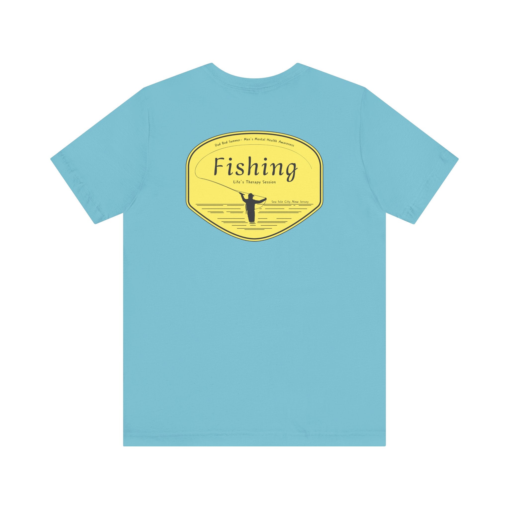 "Fishing, Life's Therapy Session" - Fishing T Shirts