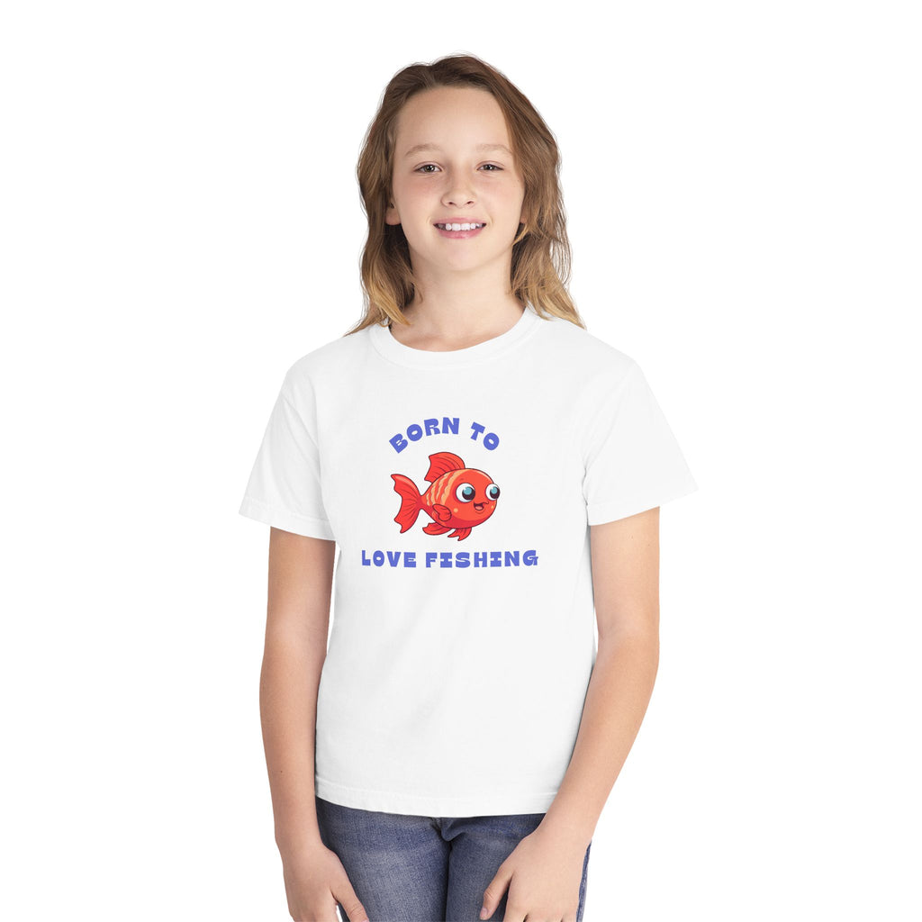 Born To Love Fishing | Toddler Fishing Shirt
