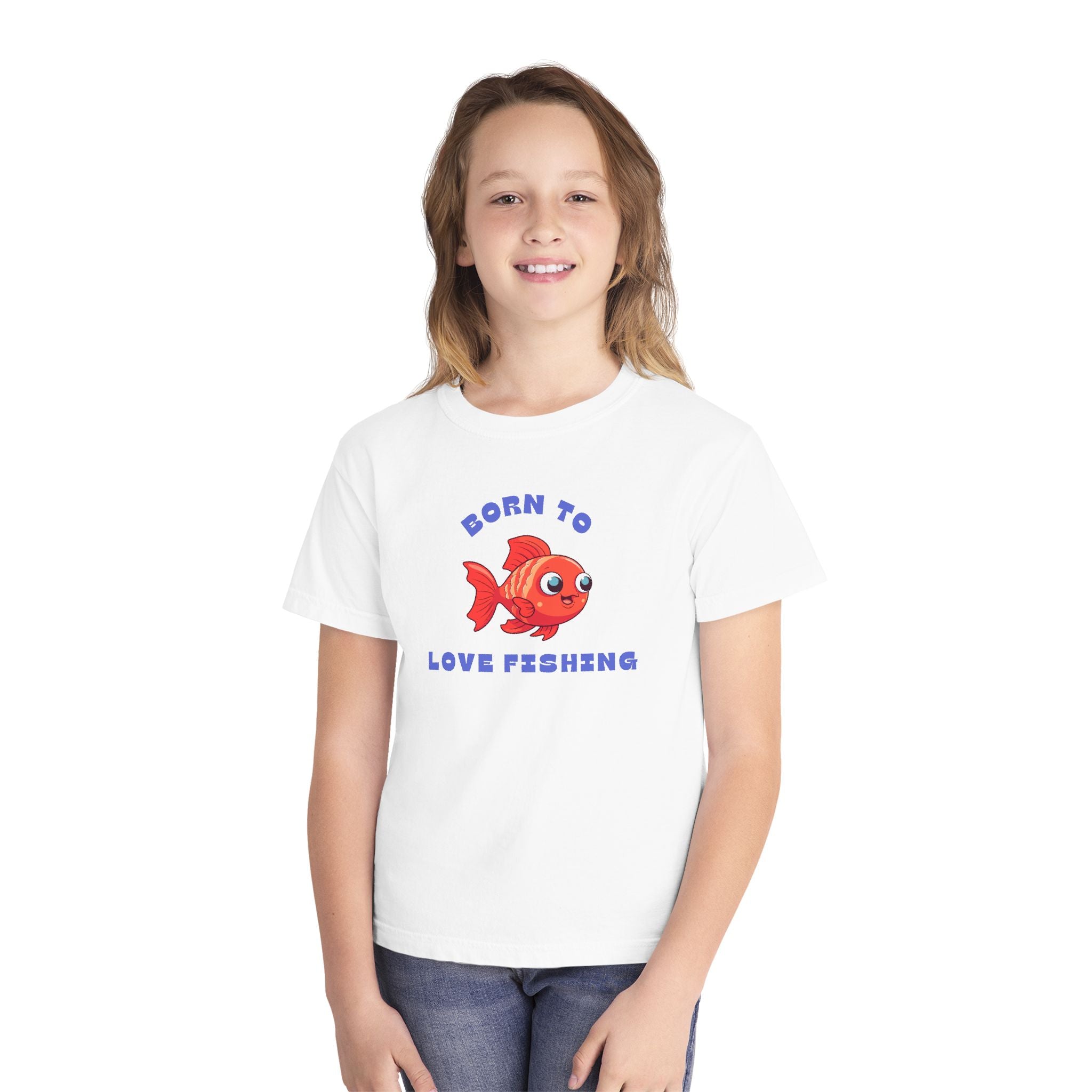 Born To Love Fishing | Toddler Fishing Shirt