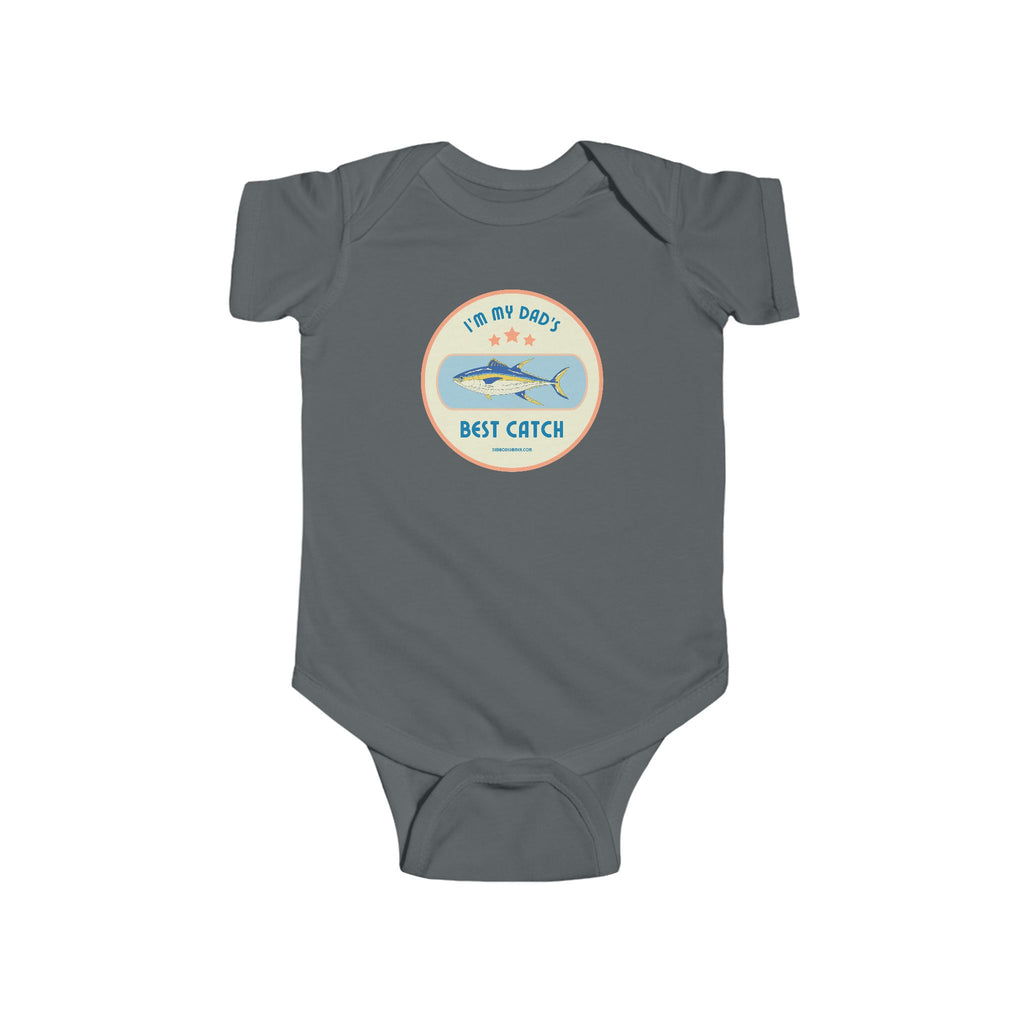 I'm My Dad's Best Catch | Fishing Onesie