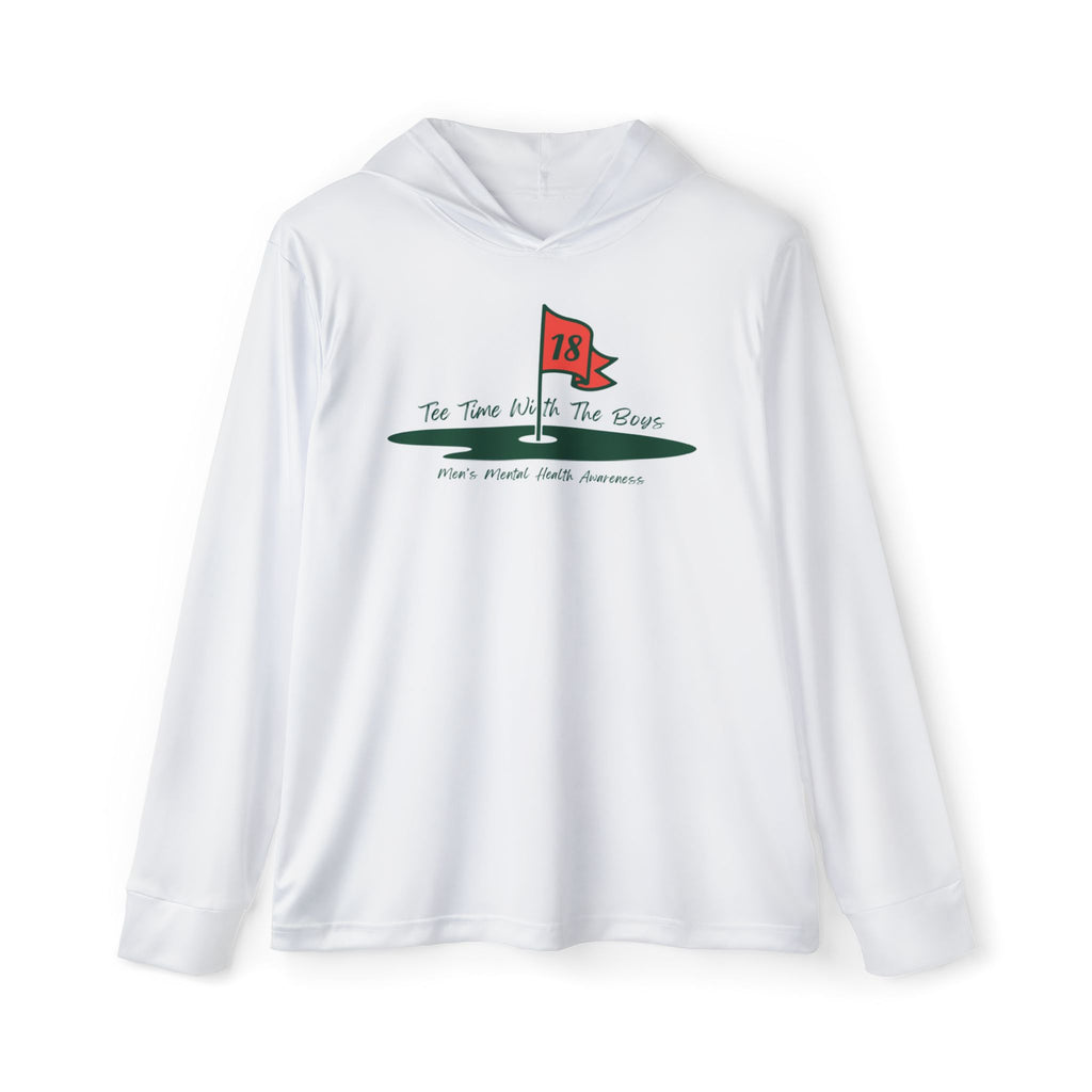 "Tee Time With The Boys, 18th Hole" - Golf Performance Hoodie