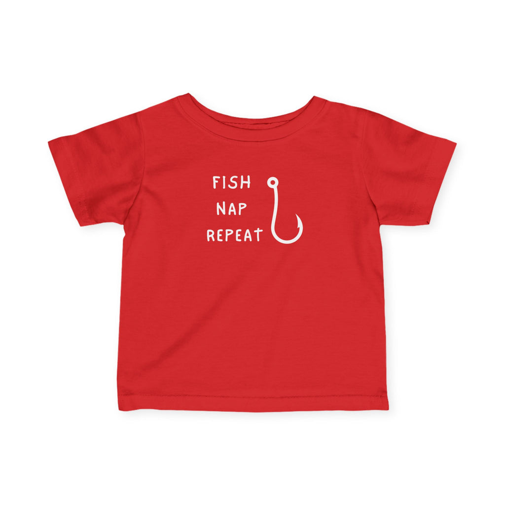 Fish Nap Repeat | Baby Fishing Shirts