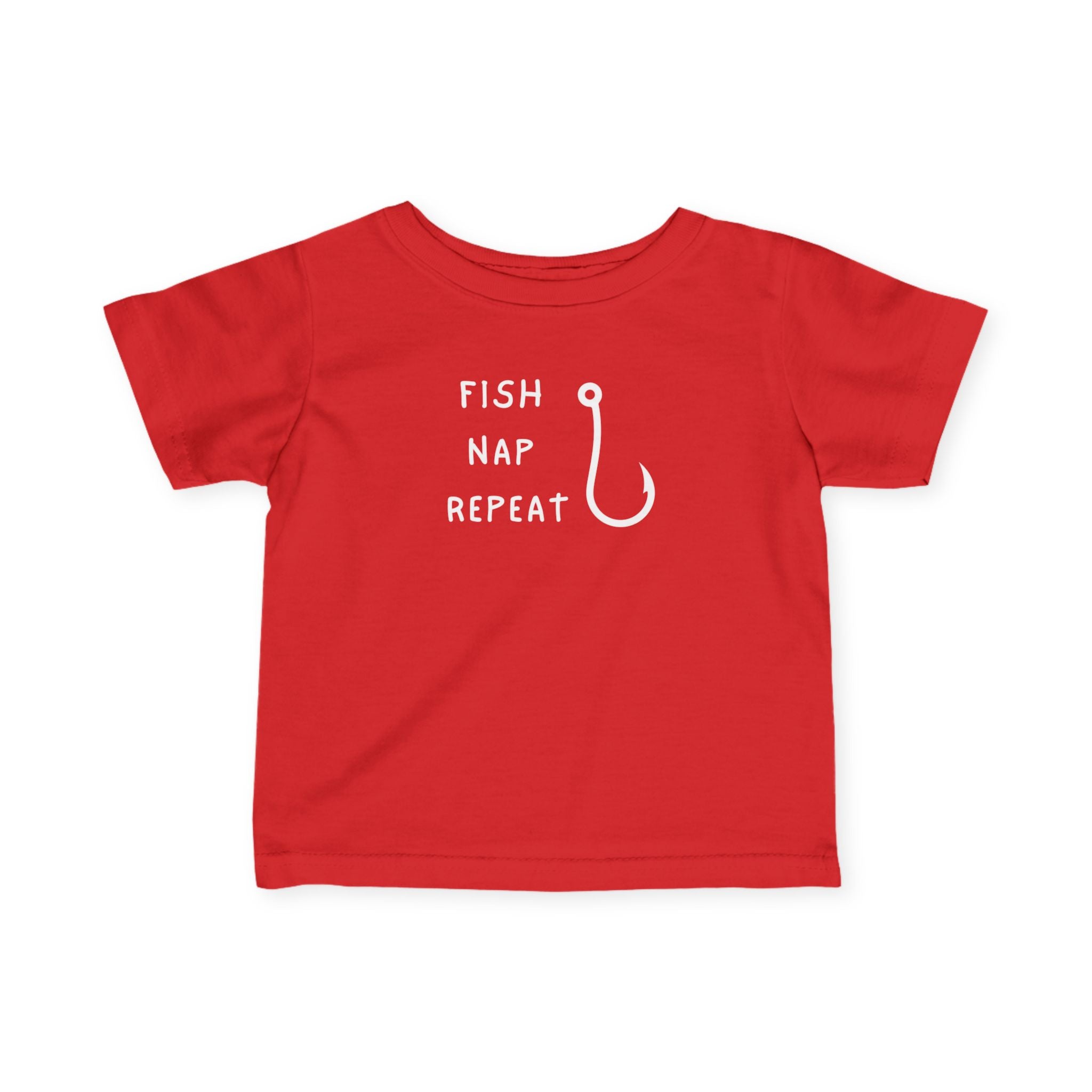 Fish Nap Repeat | Baby Fishing Shirts