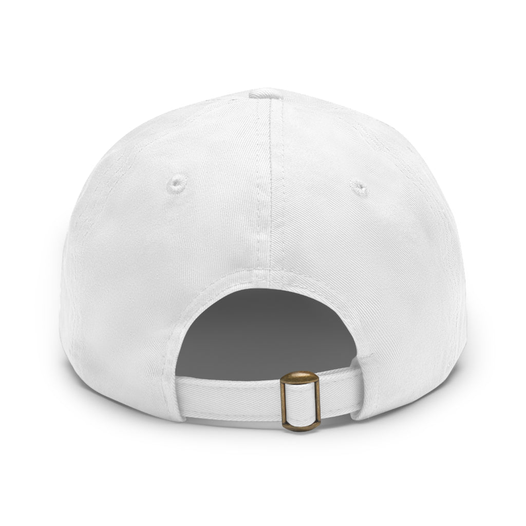 Short King Summer Hat with Leather Patch - Dad Bod Summer