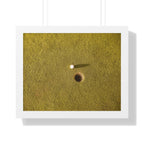 "Inches Away Golf Shot" - Golf Wall Art