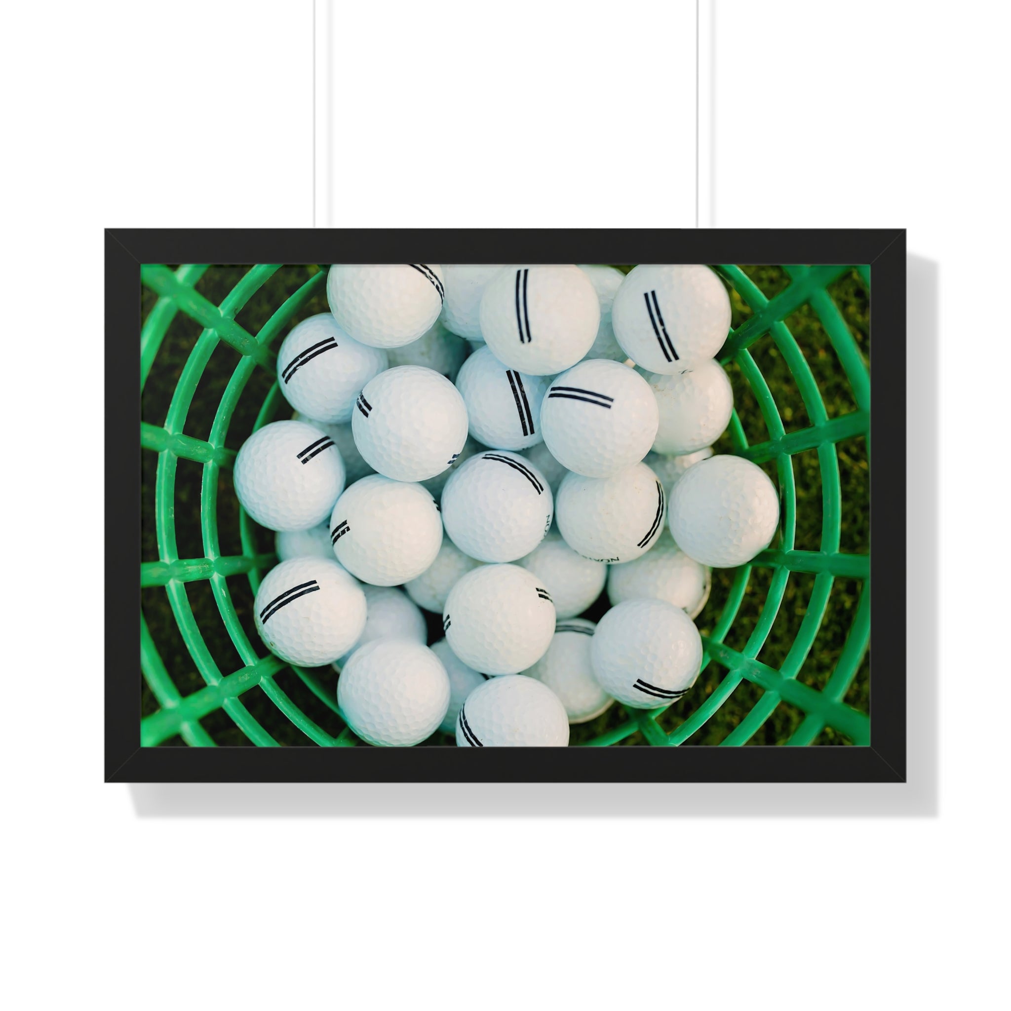 "A Day At The Range" - Golf Wall Art