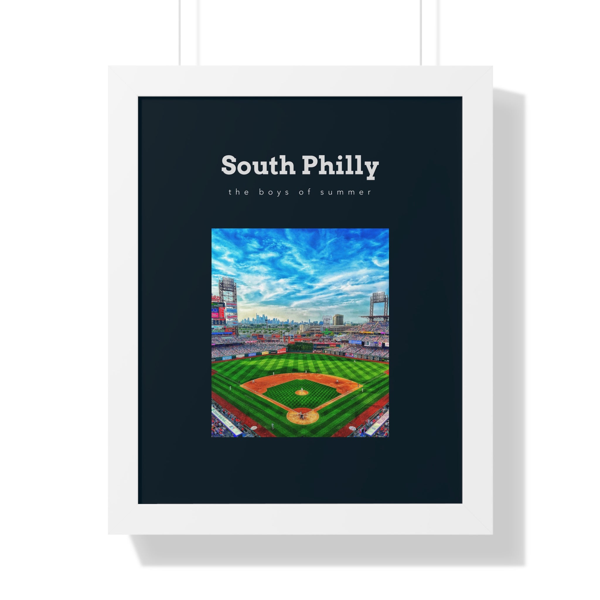"The Boys Of Summer" Philadelphia Wall Art - Philadelphia Phillies Wall Art -  Philadelphia Sports Wall Art