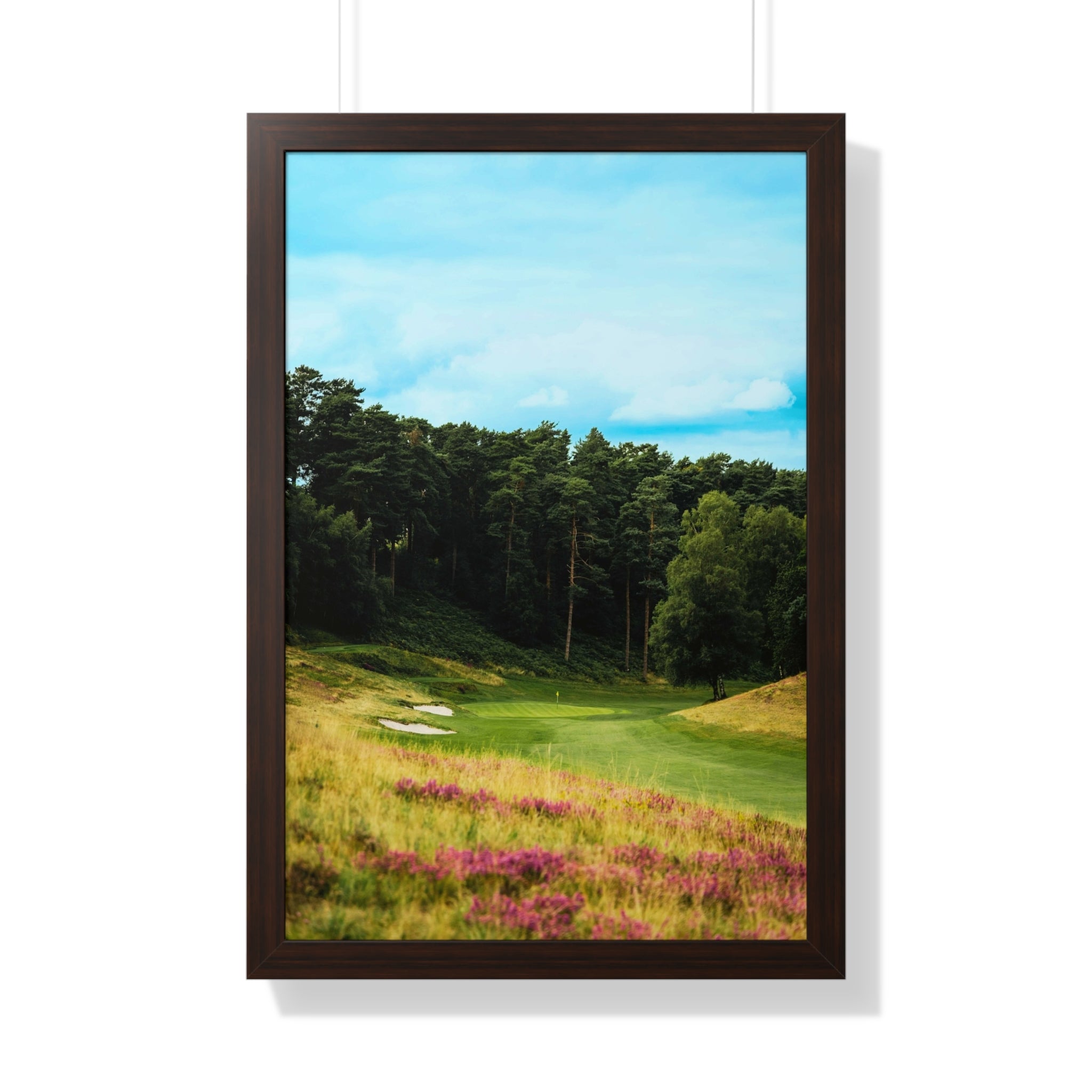 "Scenic Golf Course" - Golf Wall Art
