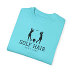 "Girls Who Love To Golf: Golf Hair Don't Care" - Ladies Golf Shirt