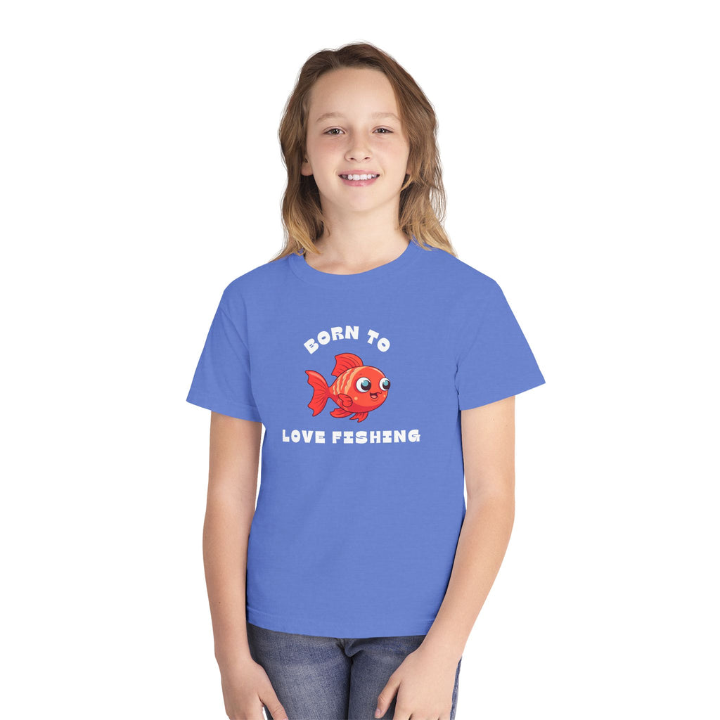 Born To Love Fishing | Toddler Fishing Shirt
