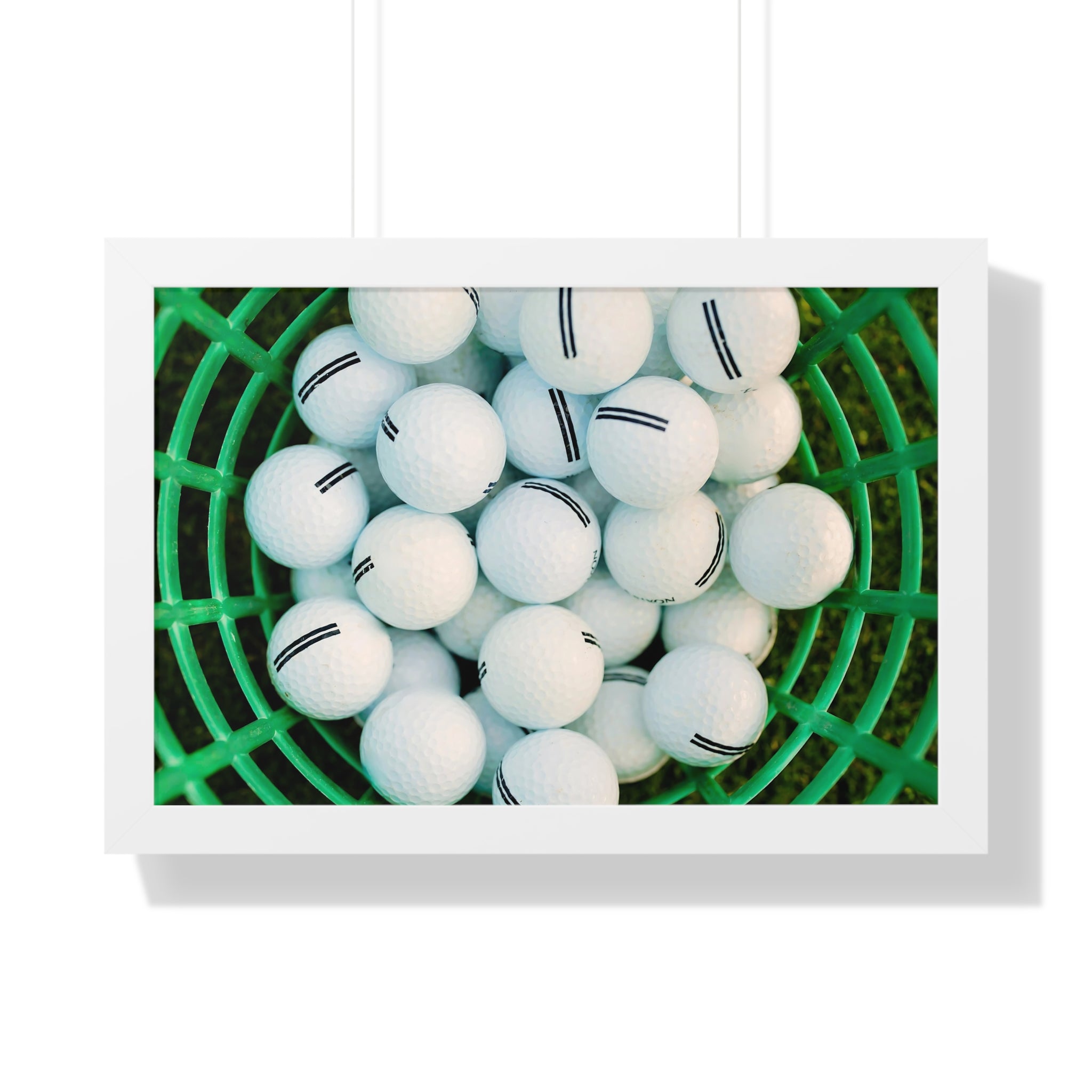 "A Day At The Range" - Golf Wall Art