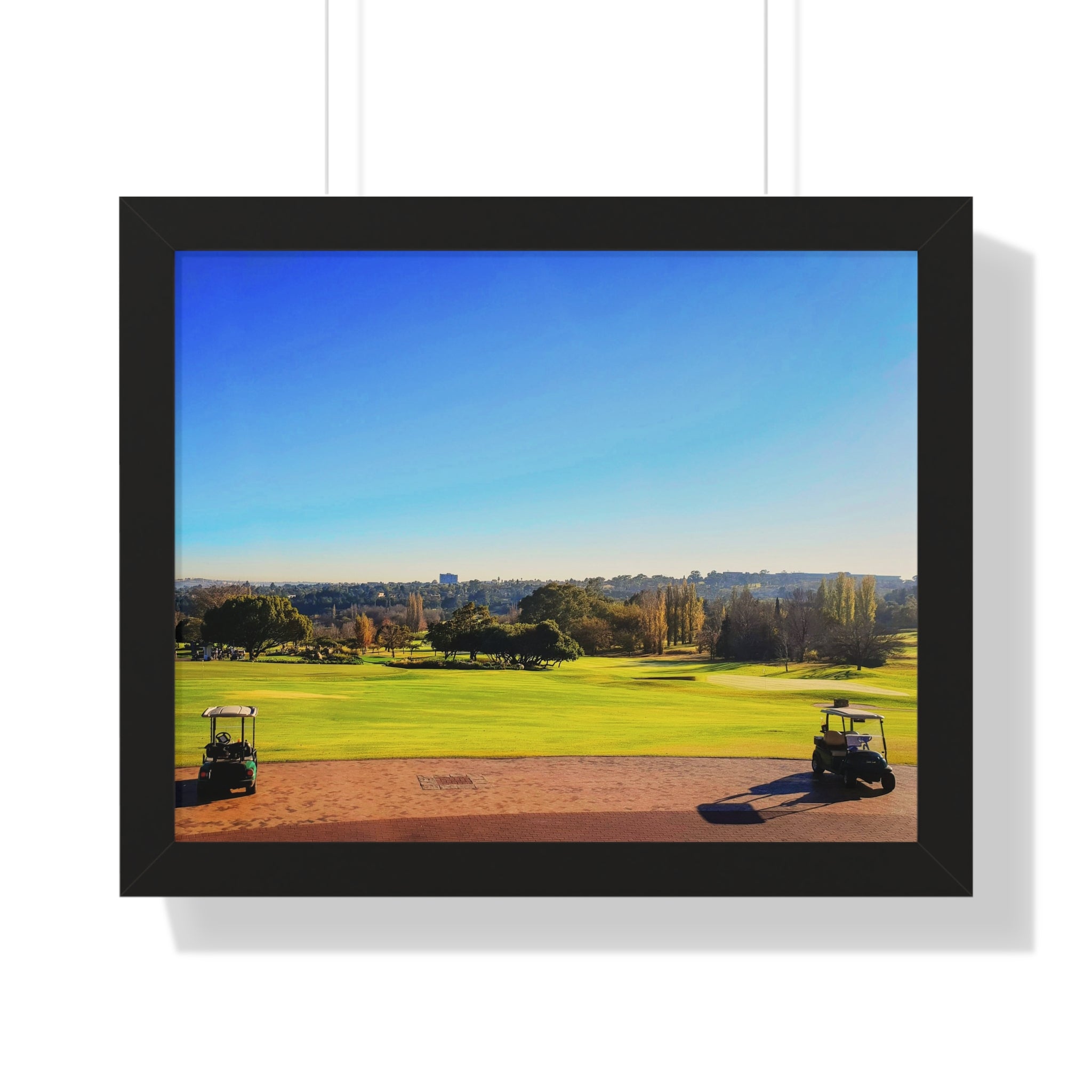 "A Beautiful Day To Play 18 Holes" - Golf Wall Art