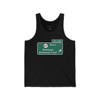 "Wildwood Exit Sign" - Beach Tank Tops