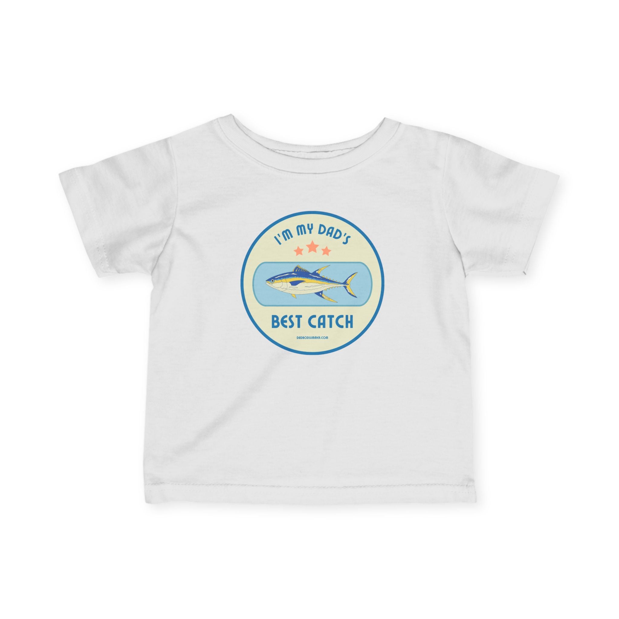 I'm My Dad's Best Catch | Baby Fishing Shirts