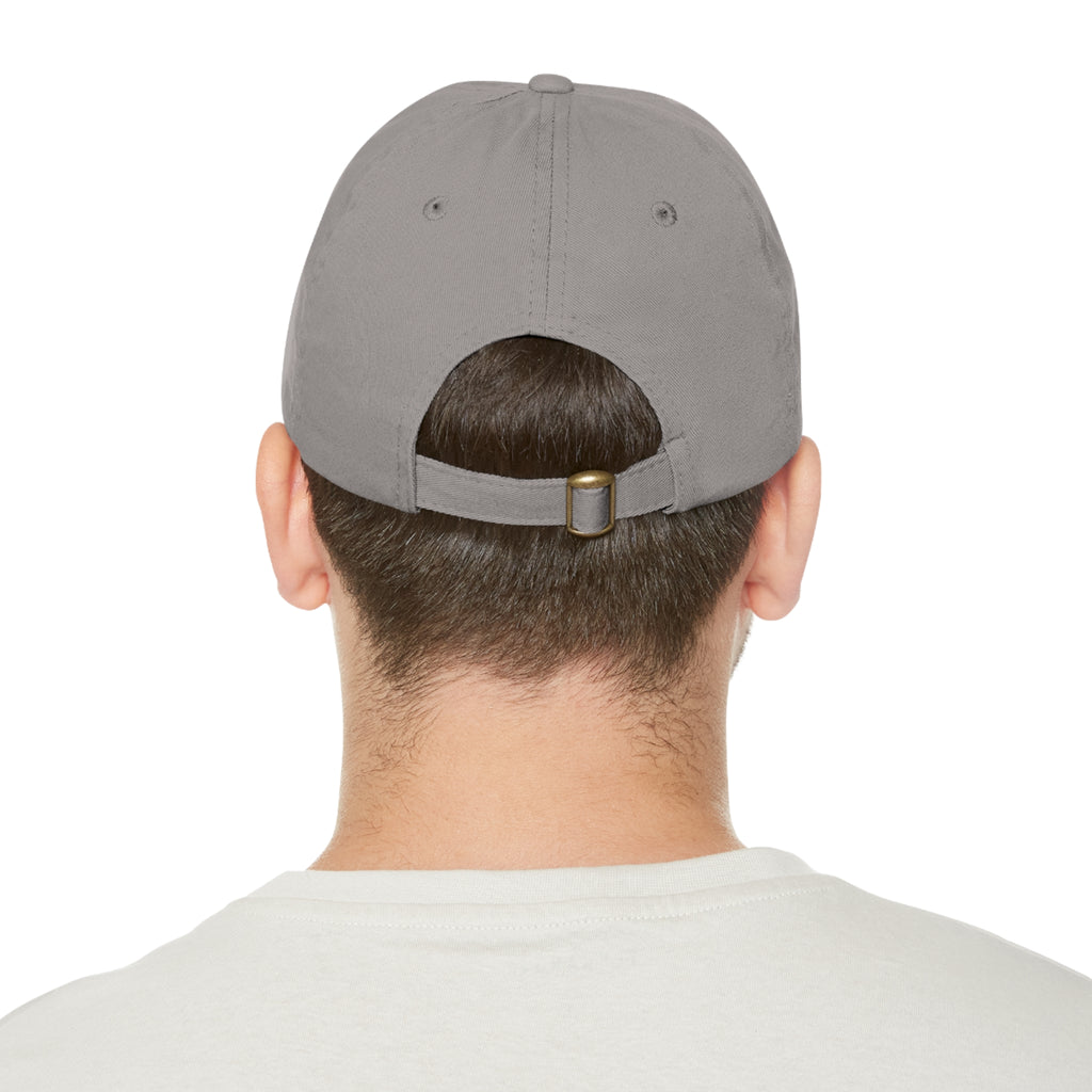 Dad Bod Summer Hat with Leather Patch - Dad Bod Summer