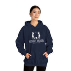 "Women's Golf Hoodie: Golf Hair Don't Care" - Golf Hoodie