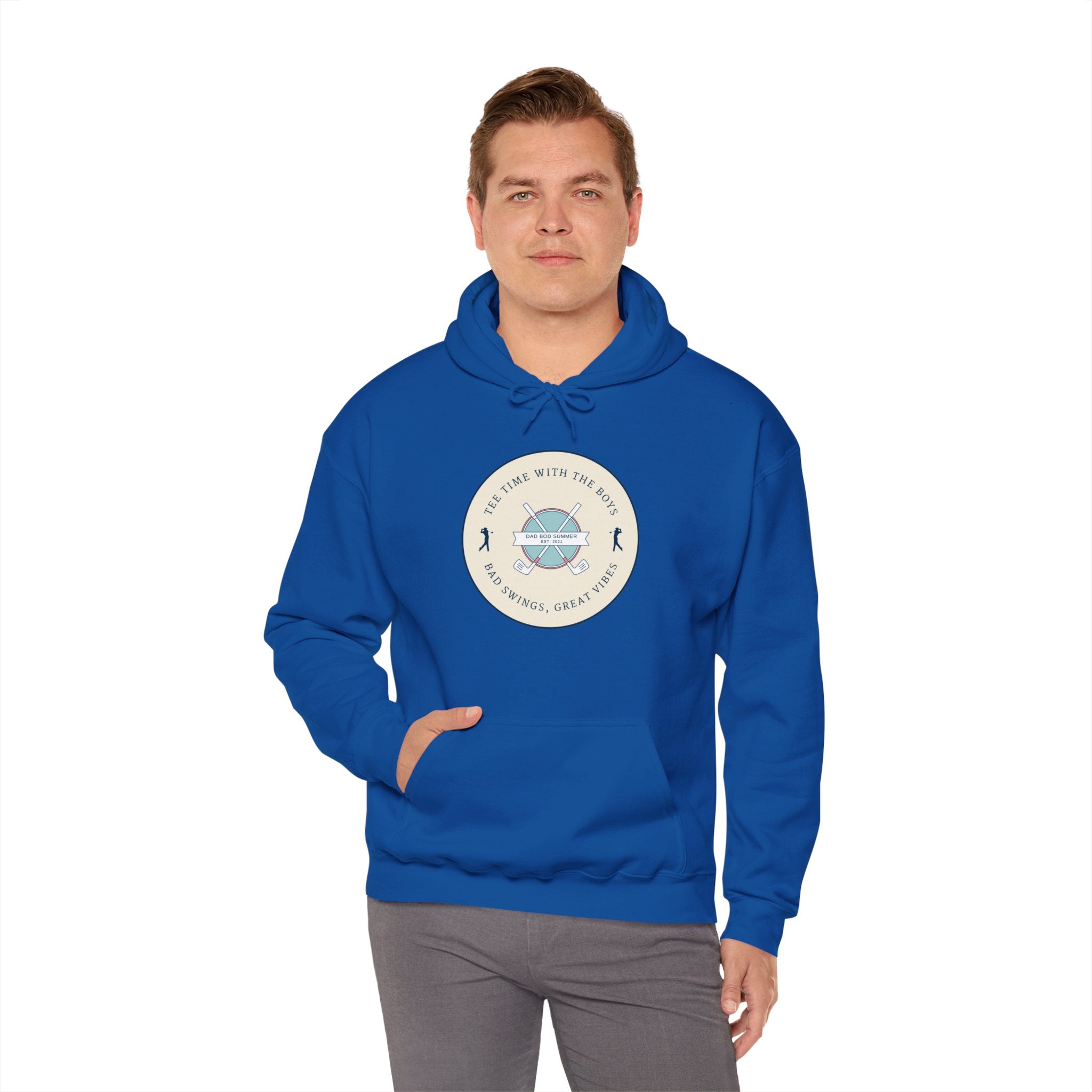 "Bad Swings, Good Vibes" - Golf Hoodie