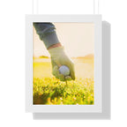 "First Shot Of The Day" - Golf Wall Art