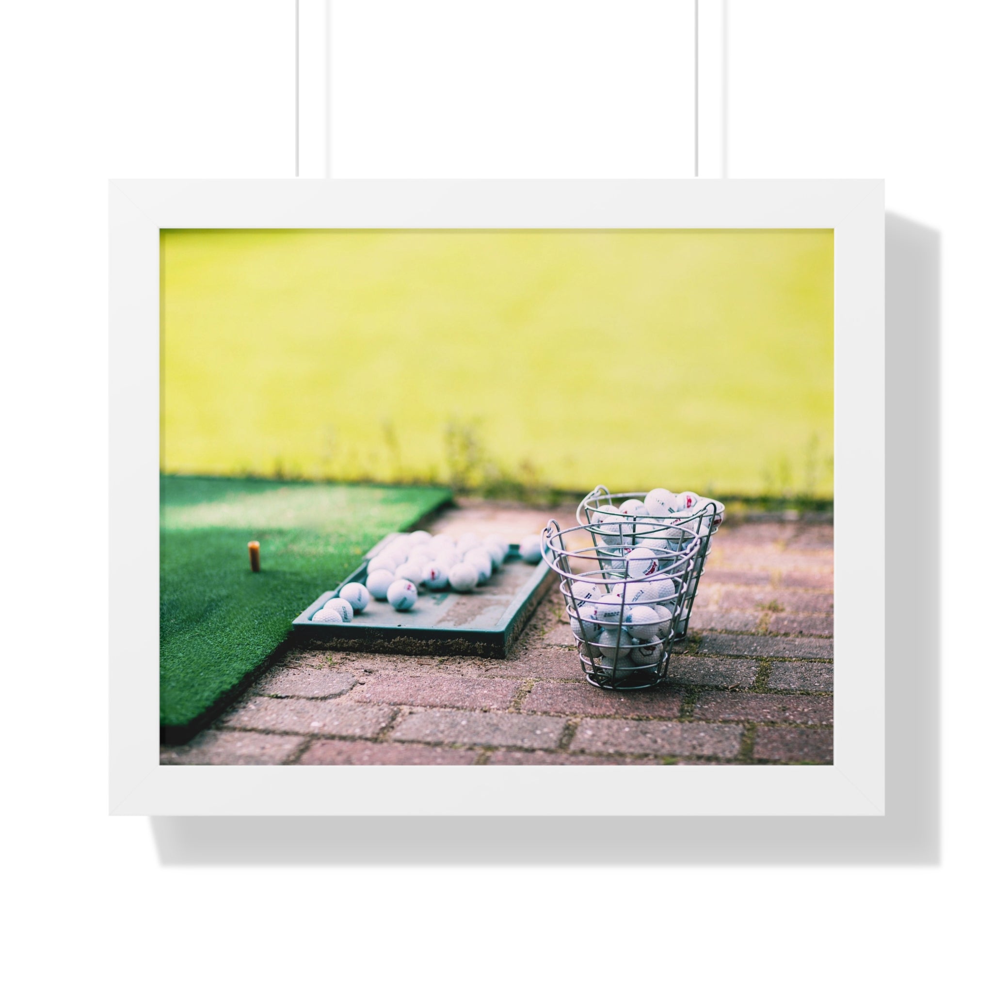 "A Day At The Driving Range" - Golf Wall Art