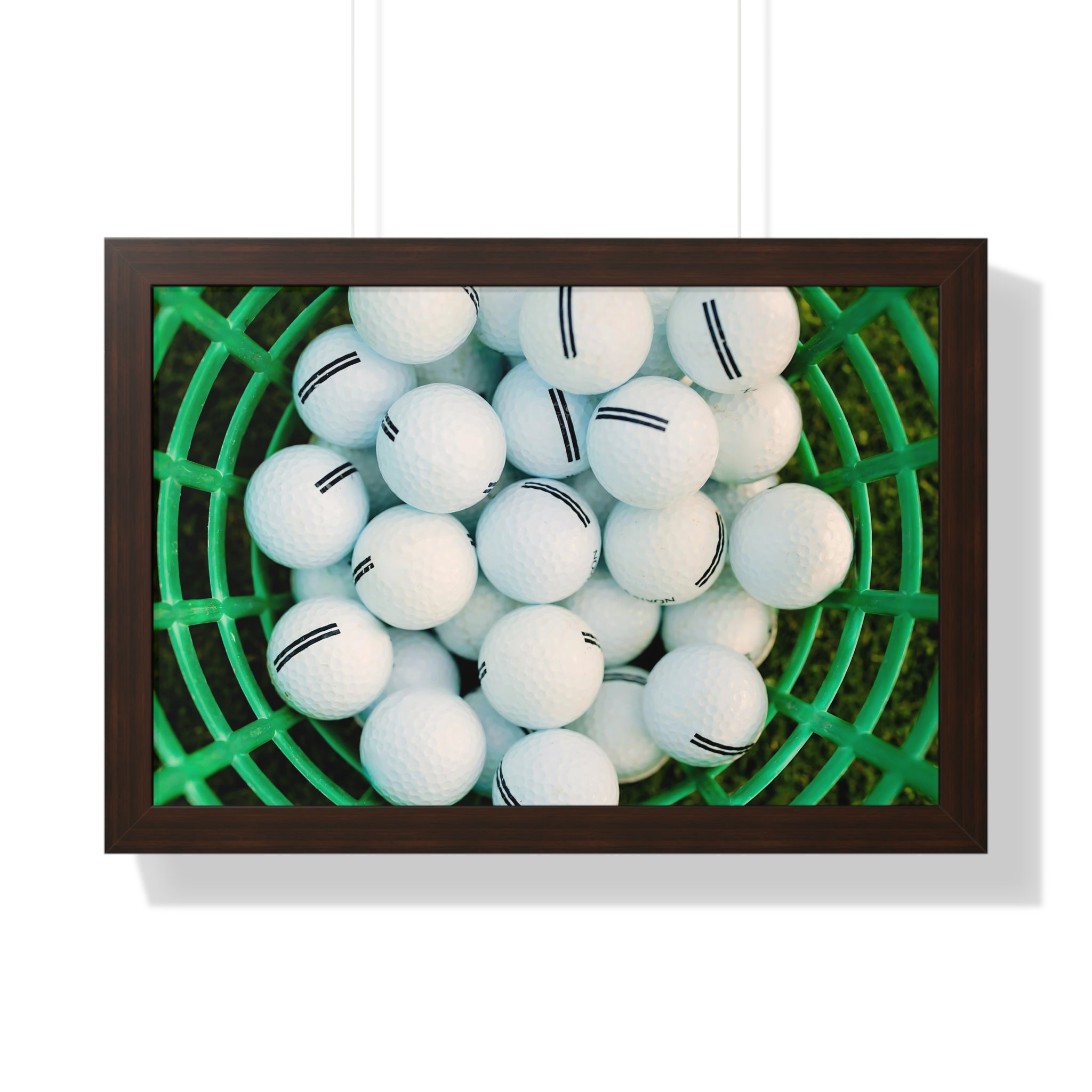 "A Day At The Range" - Golf Wall Art