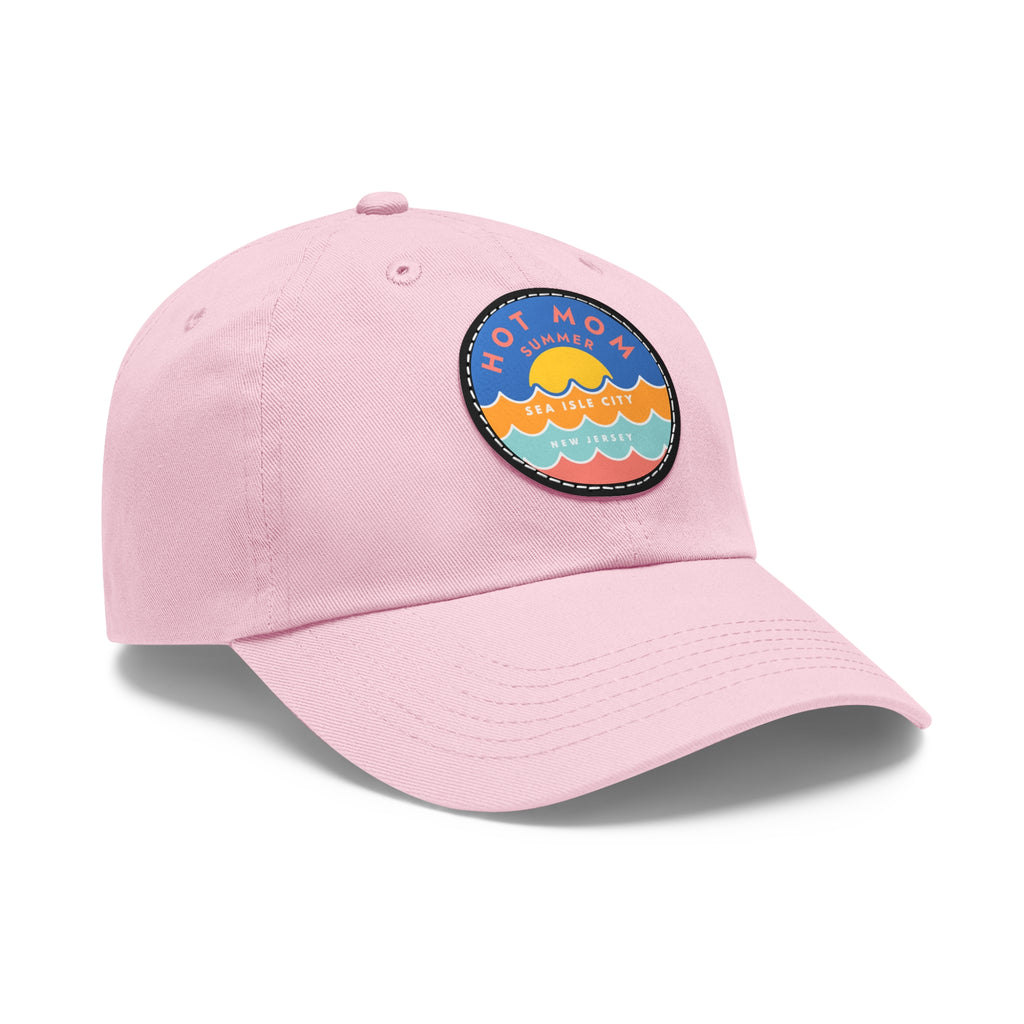 Hot Mom Summer Hat- Sea Isle City, New Jersey - Dad Bod Summer