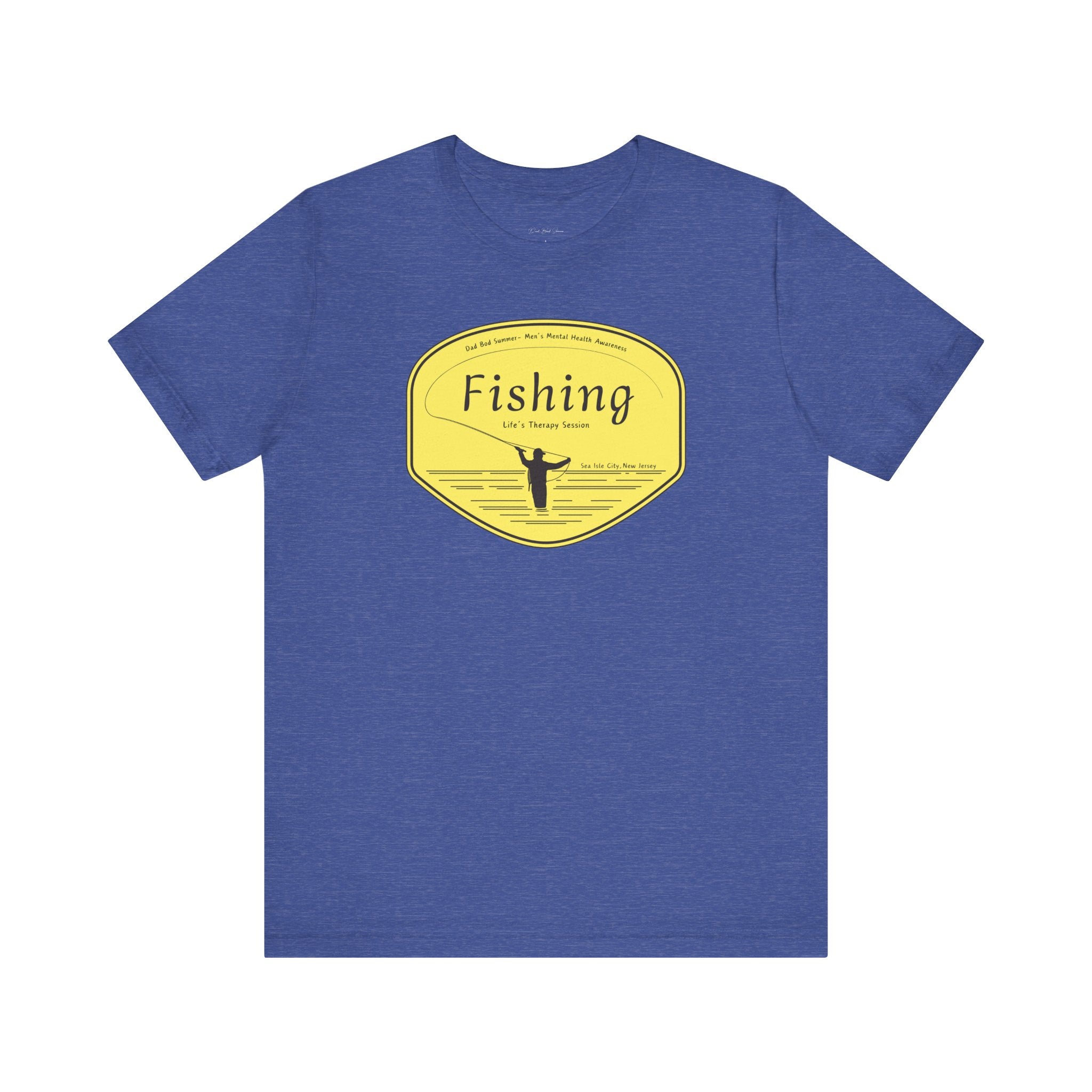 "A Therapy Session On The Water" - Fishing T Shirts