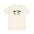 "Golfers Paradise Pebble Beach" - Golf T Shirt