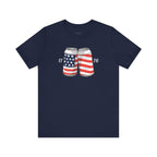 "1776 American Beer Cans" - Beer Shirt