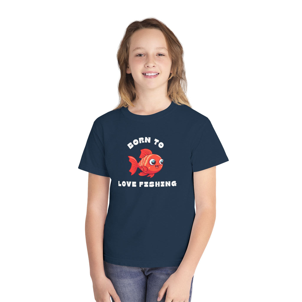 Born To Love Fishing | Kids Fishing Shirt