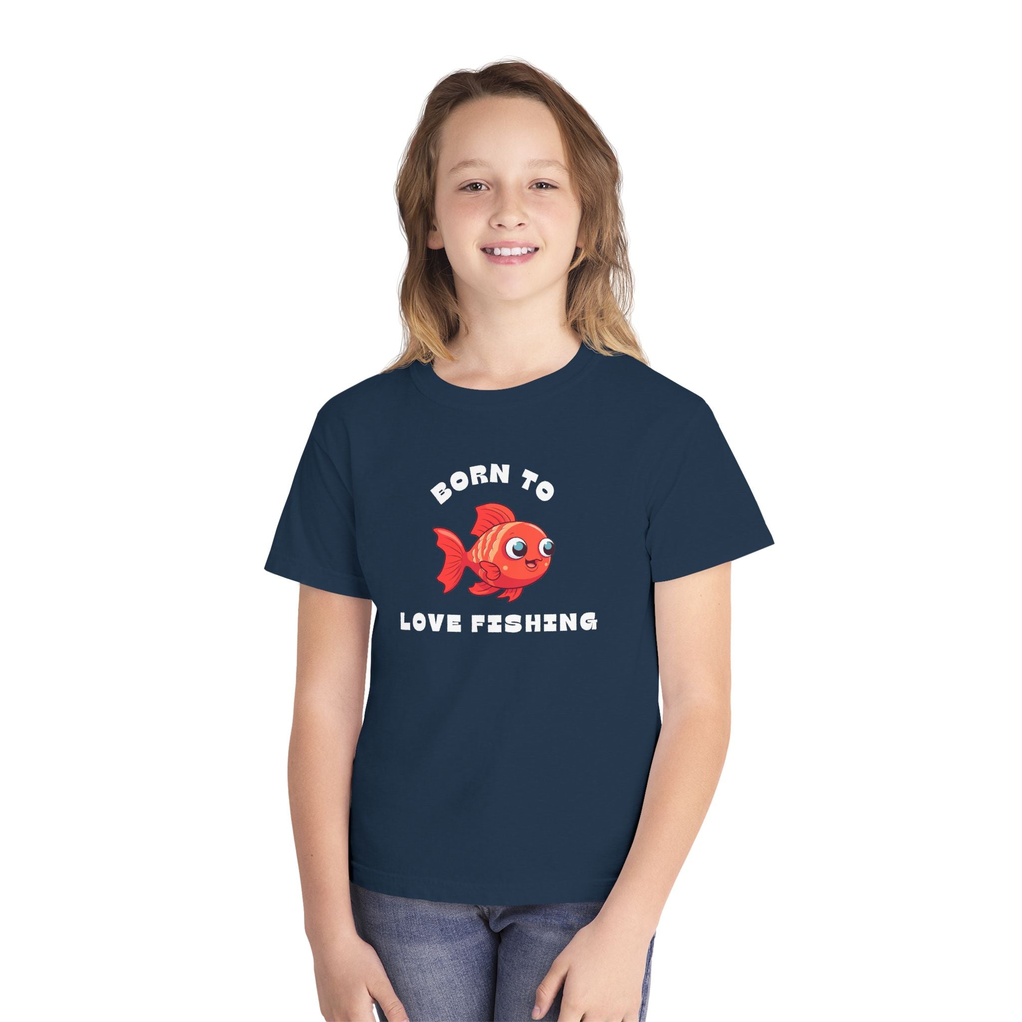 Born To Love Fishing | Kids Fishing Shirt