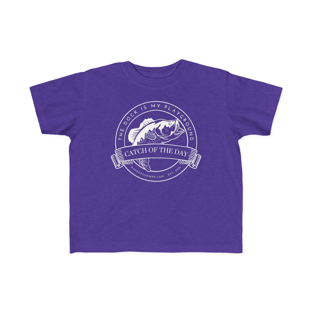 The Dock Is My Playground | Toddler Fishing Shirt