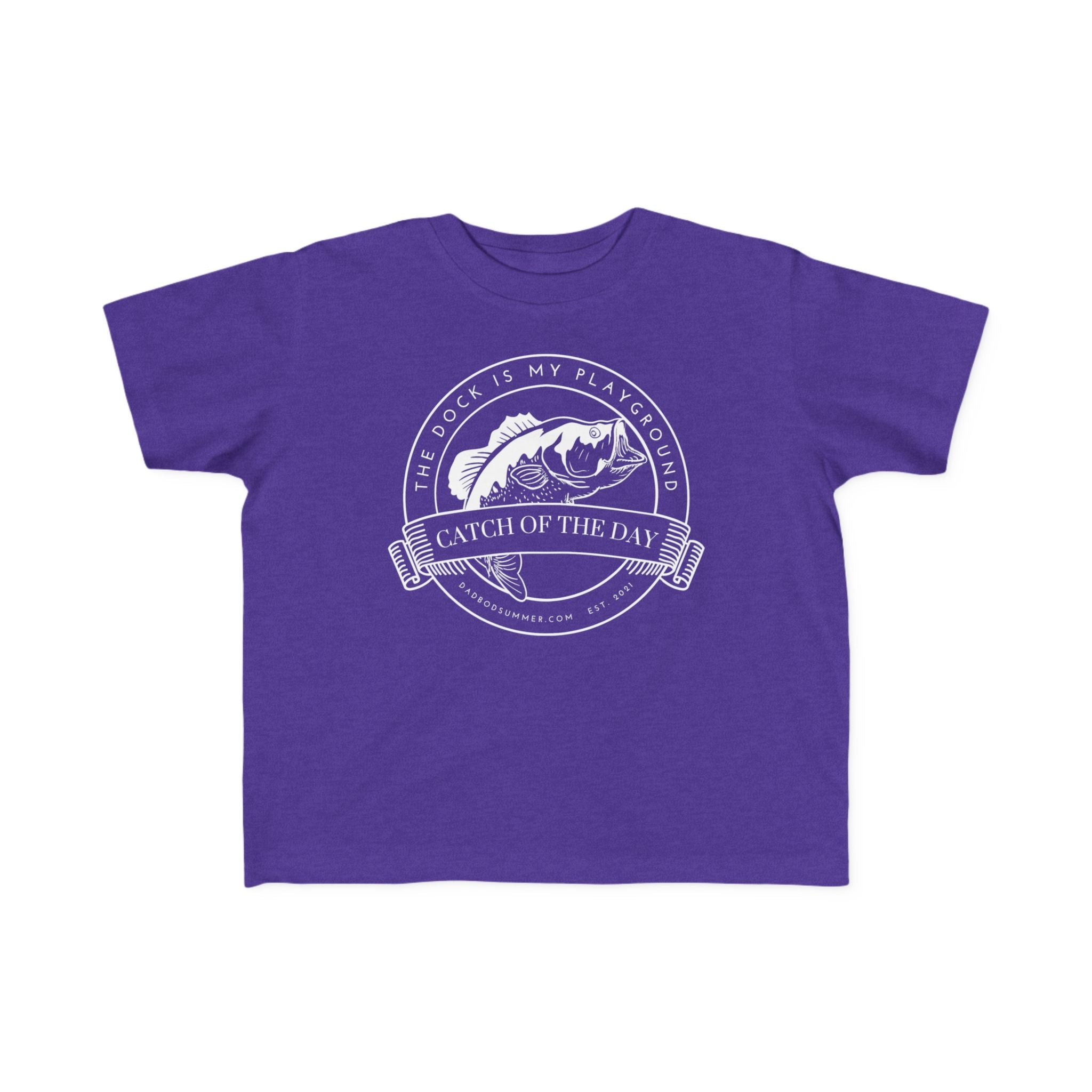 The Dock Is My Playground | Toddler Fishing Shirt