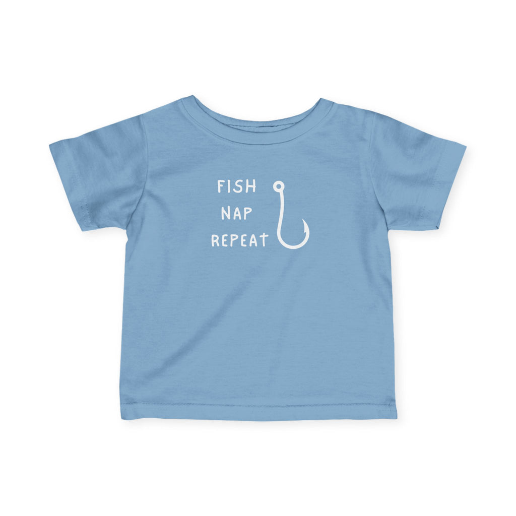Fish Nap Repeat | Baby Fishing Shirts