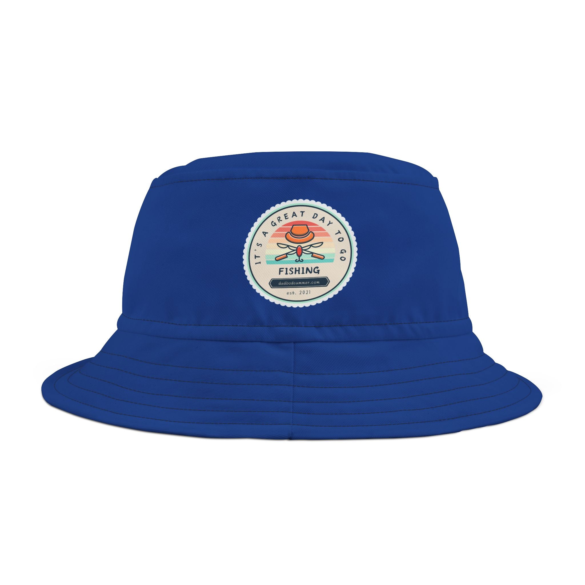 "It's A Great Day To Go Fishing" - Fishing Bucket Hats