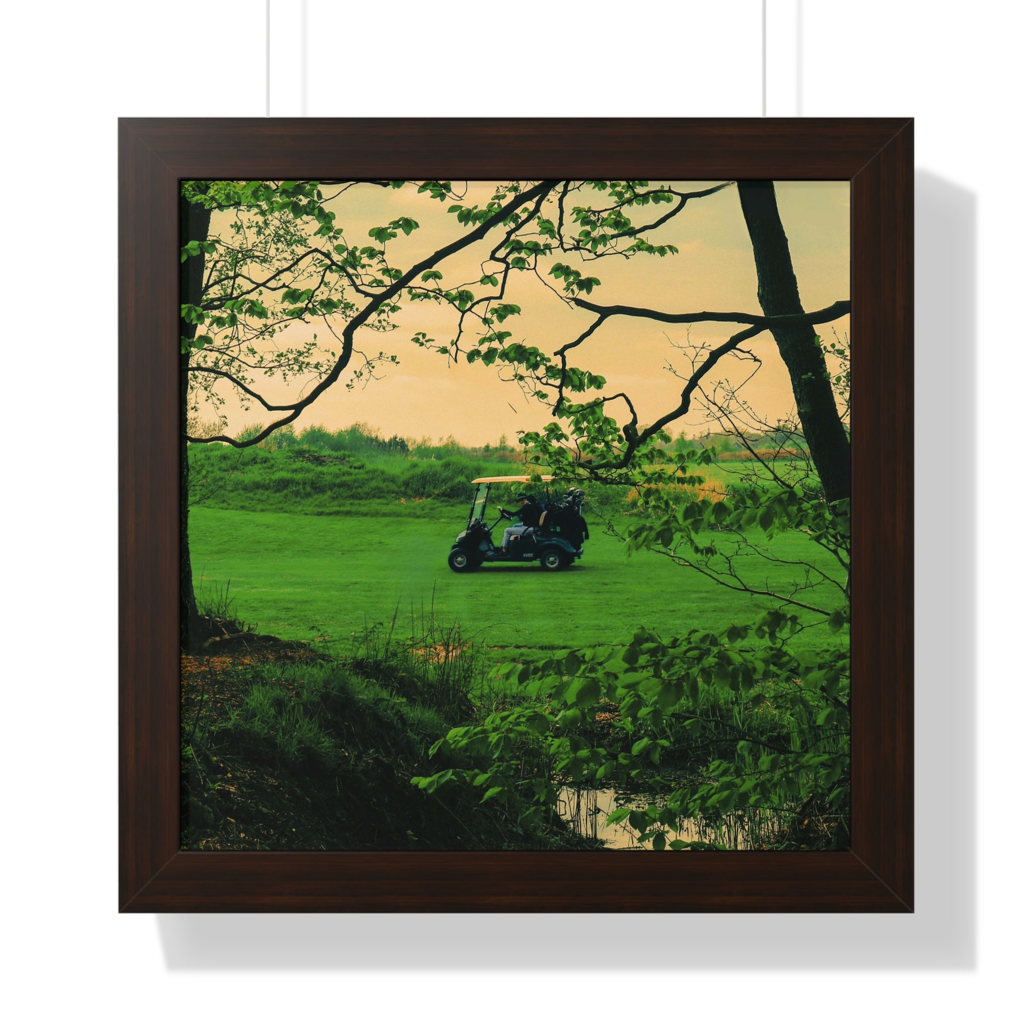 "Playing 18" - Golf Wall Art